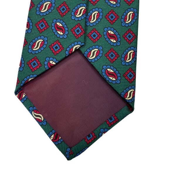 Mens Vintage Jos A Banks Premier Collection Silk Tie - Picture 6 of 7